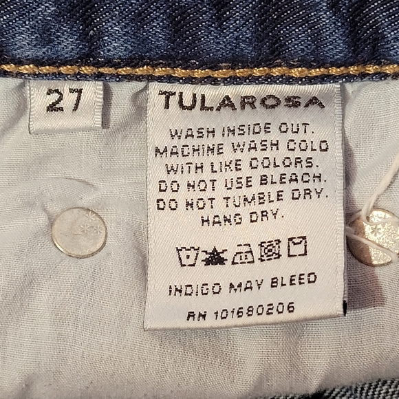 Women’s Tularosa Denim High Rise Jean Short Shorts size 27 - Picture 7 of 10
